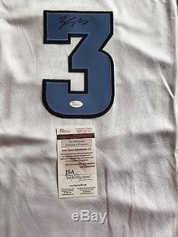 Kennedy Meeks UNC Tarheels Signed Custom Jersey JSA