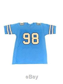 Lawrence Taylor Signed North Carolina Tar Heels UNC (Home BLUE) Jersey JSA