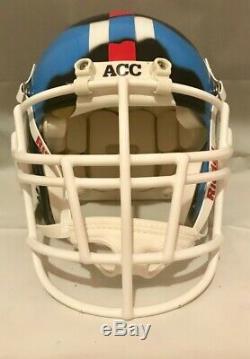 Lawrence Taylor UNC Tar heels Ripped NY Giants Authentic Football Helmet