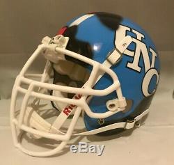 Lawrence Taylor UNC Tar heels Ripped NY Giants Authentic Football Helmet