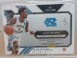 Leaky Black Prizm Draft Auto Black 1/1 UNC Tar Heels