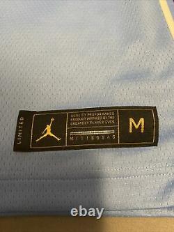 Limited Edition Jordan North Carolina Tar Heels UNC Authentic Jersey MEDIUM