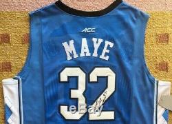 Luke Maye Signed Autograph UNC North Carolina Tar Heels Jersey NCAA USA NBA