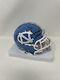 Mack Brown Signed Autograph Mini Helmet North Carolina Tar Heels Unc Psa/dna Coa