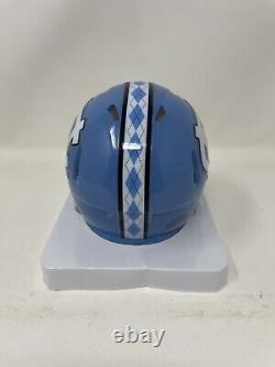Mack Brown Signed Autograph Mini Helmet North Carolina Tar Heels Unc Psa/dna Coa