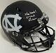 Mack Brown Signed Autographed Unc North Carolina Tar Heels Custom F/s Helmet Jsa