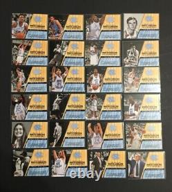Massive Unc North Carolina Tar Heels Basketball Auto/game-used/rookie Card Lot