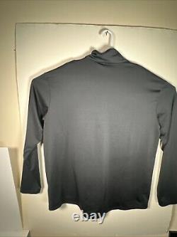 Men's Jordan Brand Black North Carolina UNC Jumpman Sideline Quarter-Zip XL