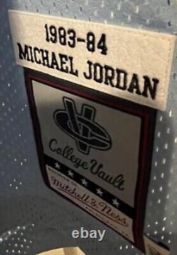 Men's Mitchell & Ness Michael Jordan North Carolina Tar Heels Jersey Size 44 L