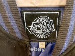 Men's Suede Leather North Carolina Tar Heels Jacket UNC