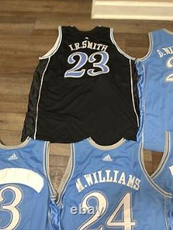 Mens 3 XL Stitched Sewn Lot Of 5 Carolina Pros Adidas Unc Basketball Jerseys