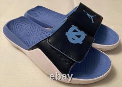 Mens 7 Nike Air Jordan Hydro 7 V2 UNC Tar Heels North Carolina Slides CT7153-144