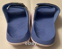 Mens 7 Nike Air Jordan Hydro 7 V2 UNC Tar Heels North Carolina Slides CT7153-144