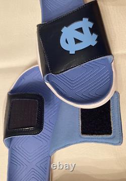Mens 7 Nike Air Jordan Hydro 7 V2 UNC Tar Heels North Carolina Slides CT7153-144