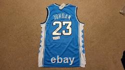 Michael Jordan Autographed Blue UNC North Carolina Tar Heels Jersey 23 withCOA