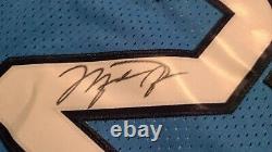 Michael Jordan Autographed Blue UNC North Carolina Tar Heels Jersey 23 withCOA