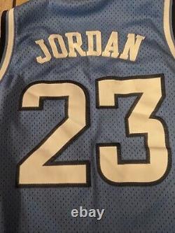 Michael Jordan Nike Team Elite North Carolina #23 Jersey SZ XL UNC Air Jordan