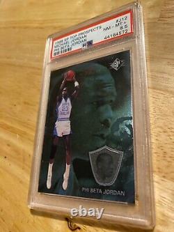 Michael Jordan PSA 8.5 SP Top Prospects UNC ICON SLABBED Man Cave INVEST 1998 NR