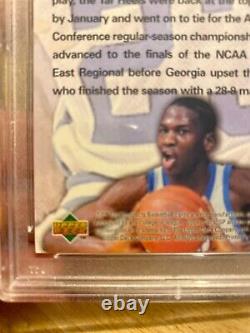 Michael Jordan PSA 8.5 SP Top Prospects UNC ICON SLABBED Man Cave INVEST 1998 NR