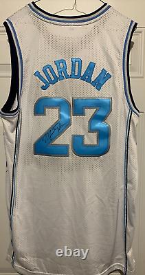 Michael Jordan Signed Autographed UNC North Carolina Tarheels Jersey