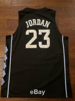 Michael Jordan UNC Black Jersey North Carolina Tarheels Size XL