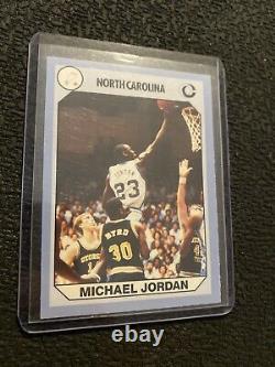 Michael Jordan Vintage Collector Card North Carolina Tarheel Last Dance UNC 1990
