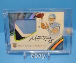 Mitch Trubisky 2017 RC #21/25 Immaculate Patch On Card Auto Rookie UNC