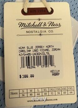 Mitchell & Ness North Carolina Tar Heels Michael Jordan $300 Jersey Mens Medium