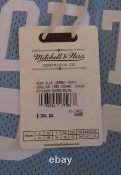 Mitchell & Ness North Carolina Tar Heels Michael Jordan $300 Jersey size Men 2XL