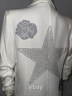Moving Forward Designs UNC Tarheels Blazer Ramses Rhinestone Bling Size Medium