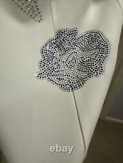 Moving Forward Designs UNC Tarheels Blazer Ramses Rhinestone Bling Size Medium