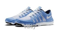 NEW Nike Free 5.0 V6 AMP UNC TARHEELS 723939-402 Mens SZ 12 FlyWire Trainer 2015