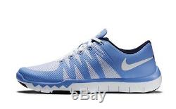 NEW Nike Free 5.0 V6 AMP UNC TARHEELS 723939-402 Mens SZ 12 FlyWire Trainer 2015