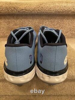 NEW Nike Metal Men's Baseball Cleat UNC Tar Heels Blue/White DH0127-404 Size 11
