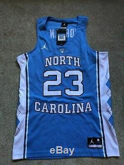 NEW Nike UNC Tar Heels Michael Jordan Stitched Basketball Jersey NWT $150 Medium