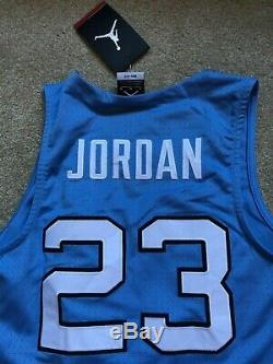 NEW Nike UNC Tar Heels Michael Jordan Stitched Basketball Jersey NWT $150 Medium