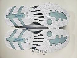 NEW Nike Zoom Vick 3 III White Blue UNC Tar Heels Colorway Men's 11.5 832698-100