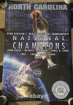 NEW UNC Championship Hats, T-Shirts, Poster 2005, 2009, Used 1993 Hat