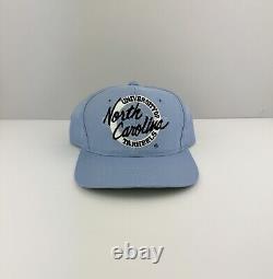 NEW Vtg UNC Tar Heels The Game Snapback Hat University North Carolina Glue Tag