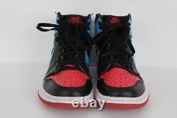 NIKE Air Jordan 1 Retro High OG UNC Tar Heels/Chicago Bulls Size 7 (557424-082)