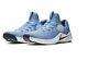 Nike Free Tr8 Unc North Carolina Tar Heels Logo Blue Running Shoes Mens Ar0407