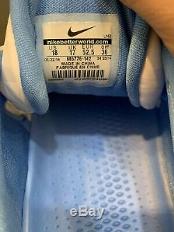 NIKE KOBE 9 IX EM TB 685776 142 NO UNC CAROLINA TAR HEELS BLUE BRYANT Sz 18