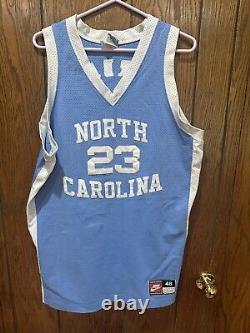 NIKE TEAM SPORTS 90s UNC TAR HEELS MICHAEL JORDAN SEWN BASKETBALL JERSEY XL 48