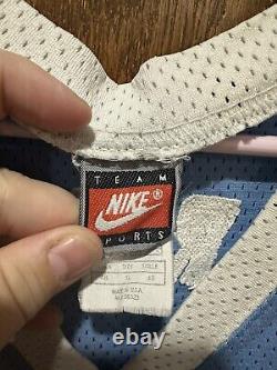 NIKE TEAM SPORTS 90s UNC TAR HEELS MICHAEL JORDAN SEWN BASKETBALL JERSEY XL 48