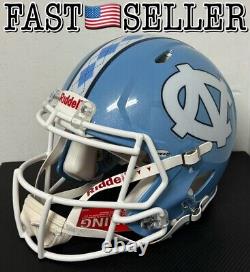 NORTH CAROLINA TAR HEELS NCAA Riddell Speed AUTHENTIC Football Helmet DISPLAY