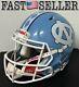 North Carolina Tar Heels Ncaa Riddell Speed Authentic Football Helmet Display