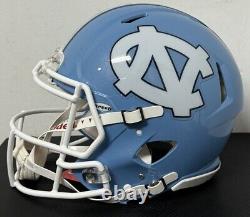 NORTH CAROLINA TAR HEELS NCAA Riddell Speed AUTHENTIC Football Helmet DISPLAY