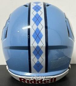 NORTH CAROLINA TAR HEELS NCAA Riddell Speed AUTHENTIC Football Helmet DISPLAY