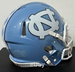 NORTH CAROLINA TAR HEELS NCAA Riddell Speed AUTHENTIC Football Helmet DISPLAY