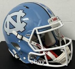 NORTH CAROLINA TAR HEELS NCAA Riddell Speed AUTHENTIC Football Helmet DISPLAY